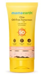 chia oil free sunscreen